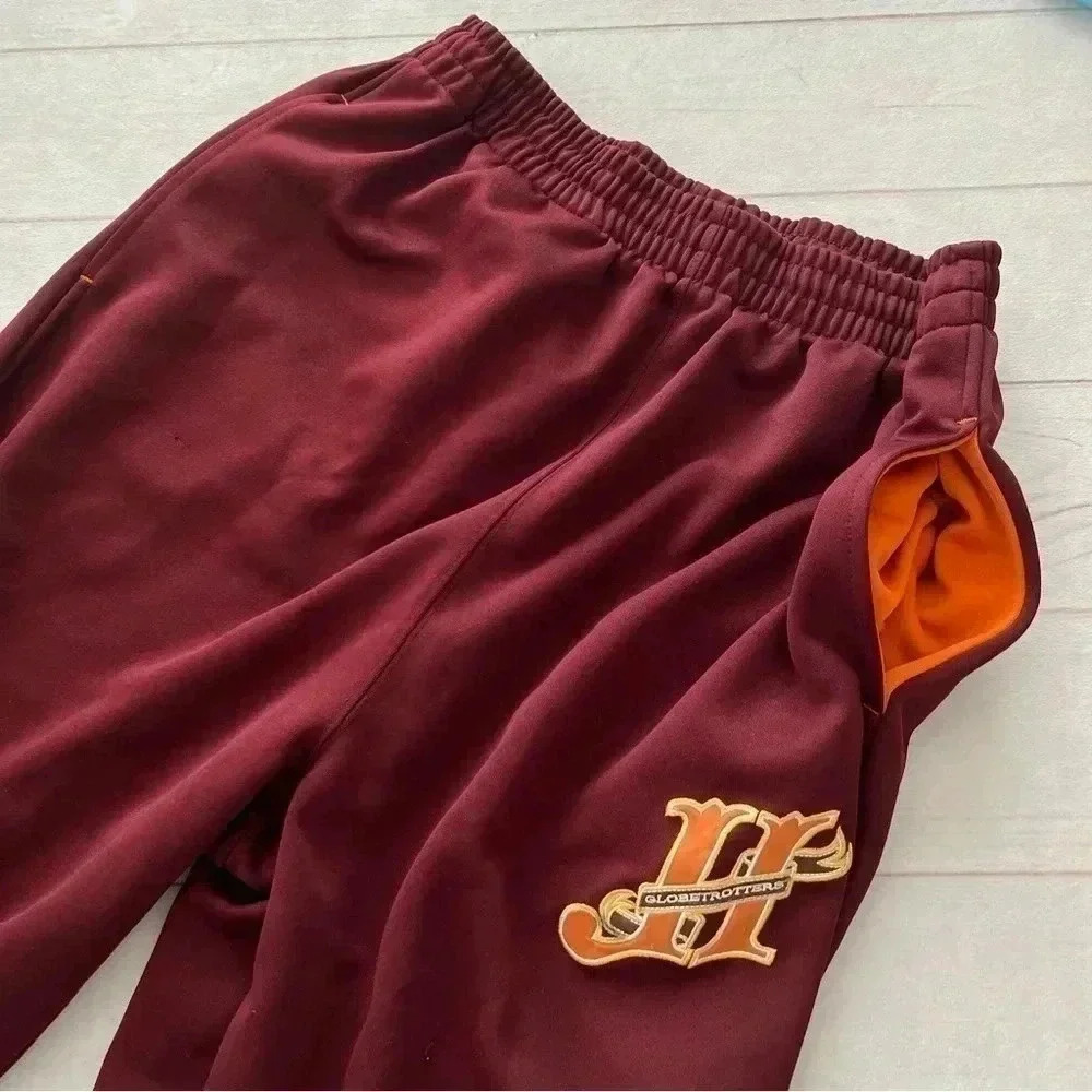 Platinum FUBU Harlem Globetrotters #35 Warmup Basketball Sweatpants Mens… - Picture 2 of 15
